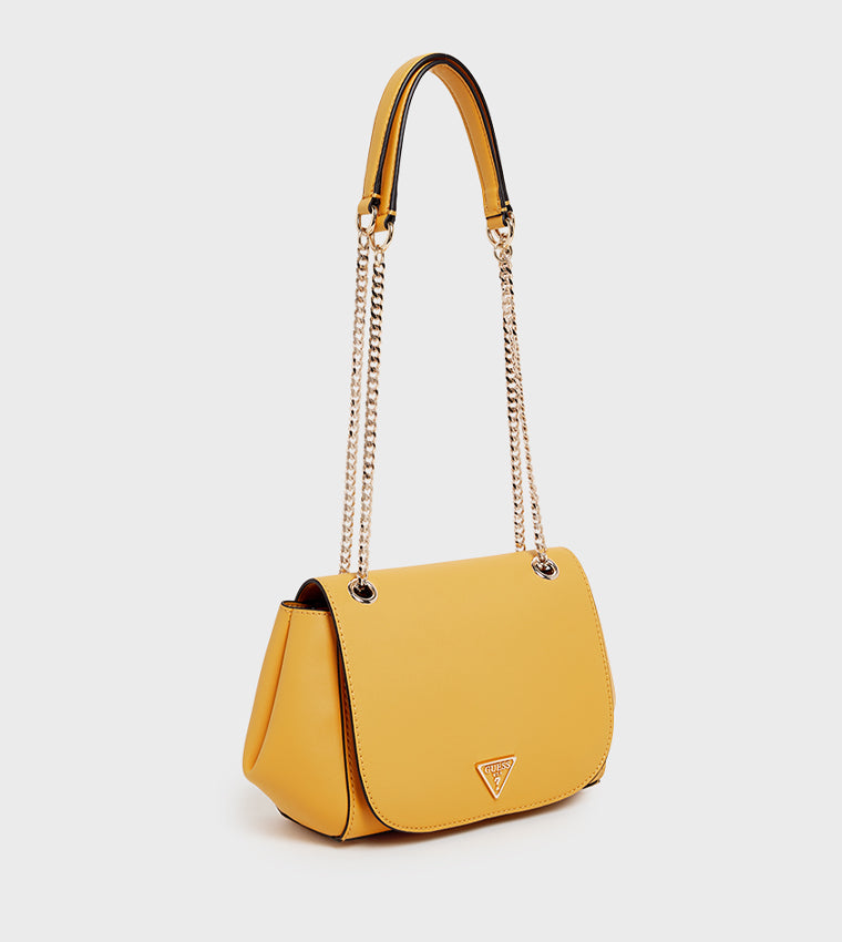 Guess Noelle – Sac Bandoulière Jaune Femme