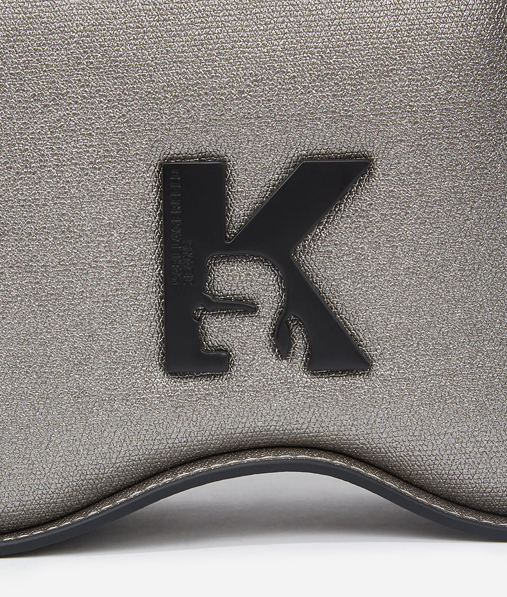 Karl Lagerfeld Jeans – Sac Baguette Noir Logo K Femme