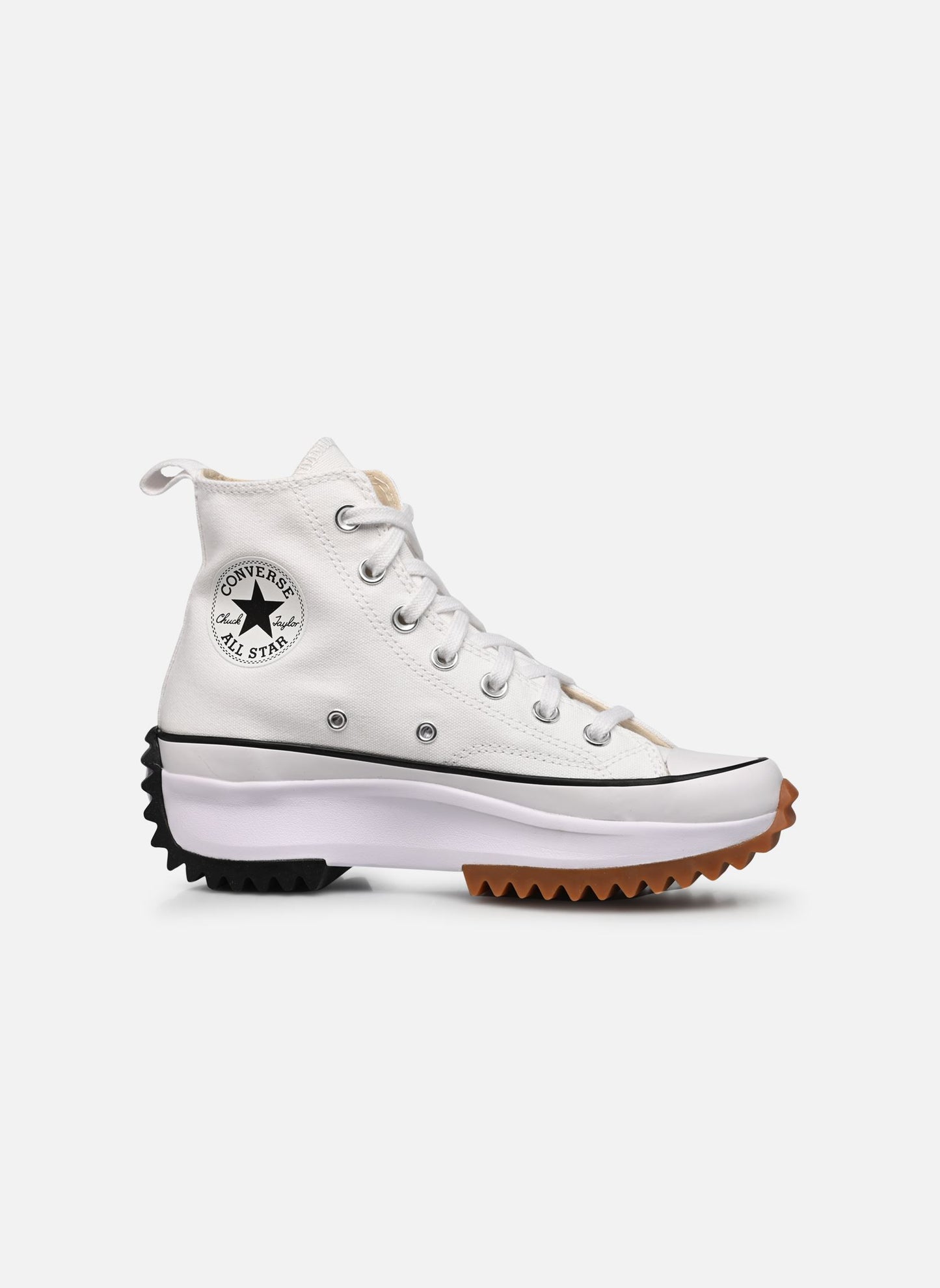 Baskets toile Run Star Hike Hi femme blanc