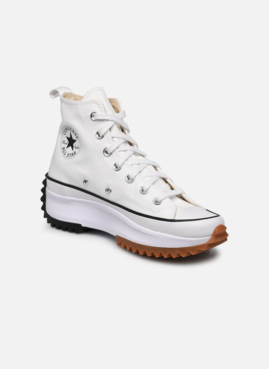 Baskets toile Run Star Hike Hi femme blanc
