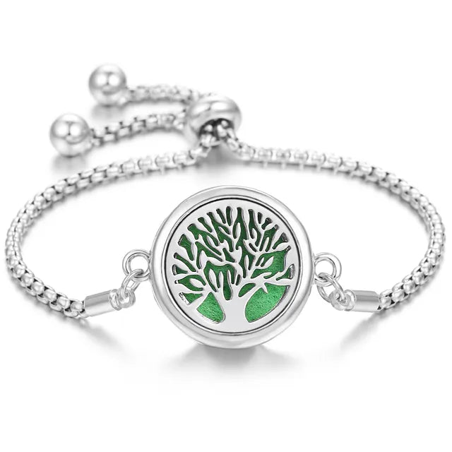Bracelet à parfum en acier inoxydable