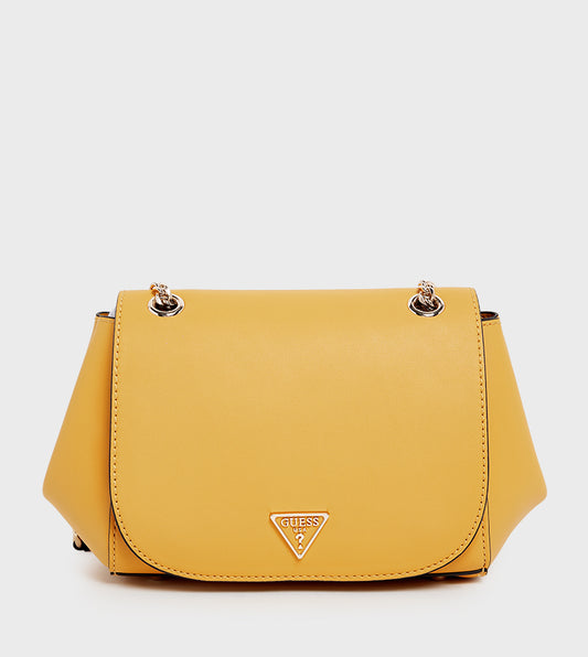 Guess Noelle – Sac Bandoulière Jaune Femme