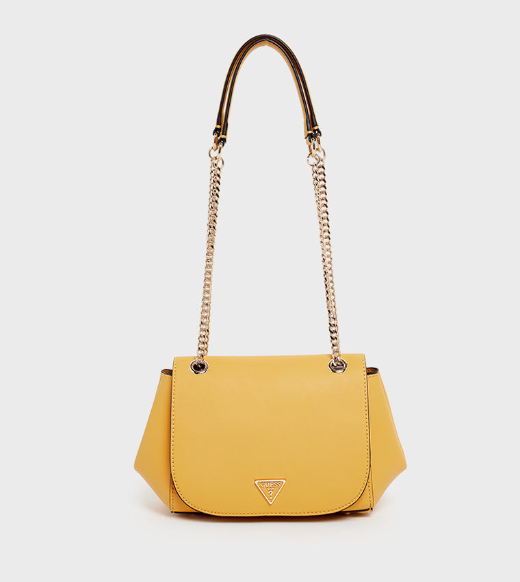 Guess Noelle – Sac Bandoulière Jaune Femme