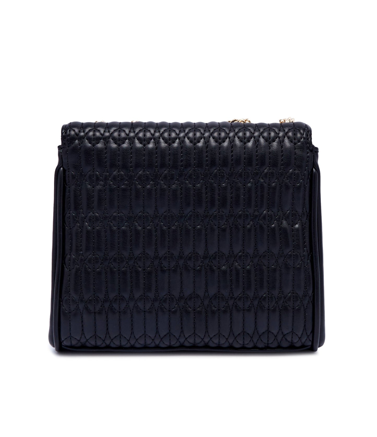 Guess Girl – Sac Matelassé Noir Chaîne Dorée