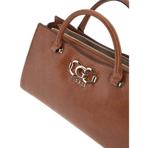 Guess Sac Bandoulière Anadela 3 Comp Satch Cognac - Marron
