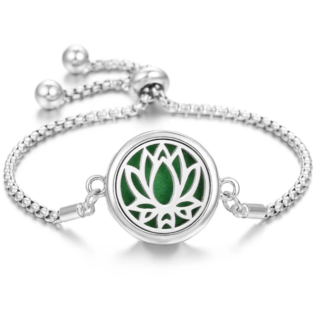 Bracelet à parfum en acier inoxydable