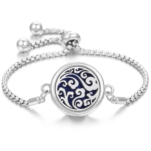 Bracelet à parfum en acier inoxydable
