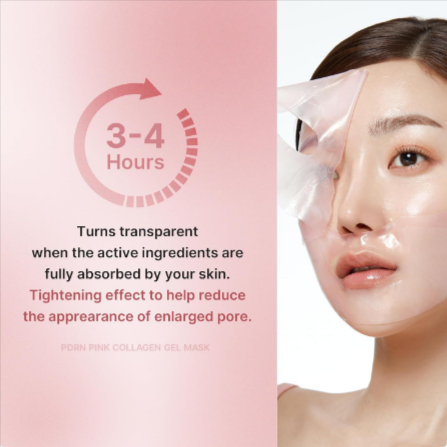 Masque visage hydratant au collagène