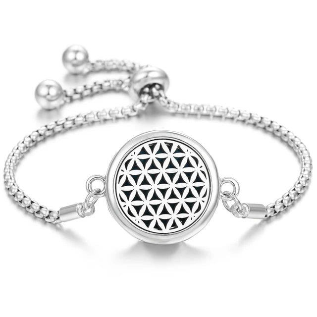 Bracelet à parfum en acier inoxydable