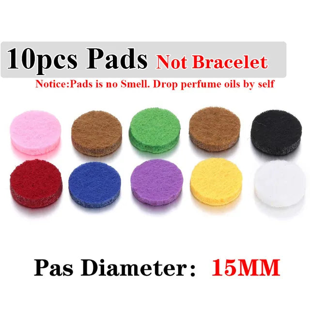Bracelet à parfum en acier inoxydable