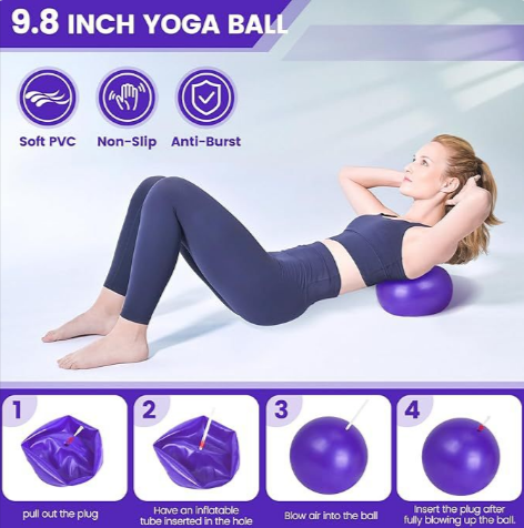 Ensemble de 13 pièces pour le yoga et le Pilates