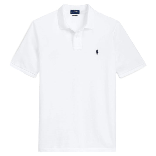 Polo Ralph Lauren Classic Fit Mesh Polo Blanc MD