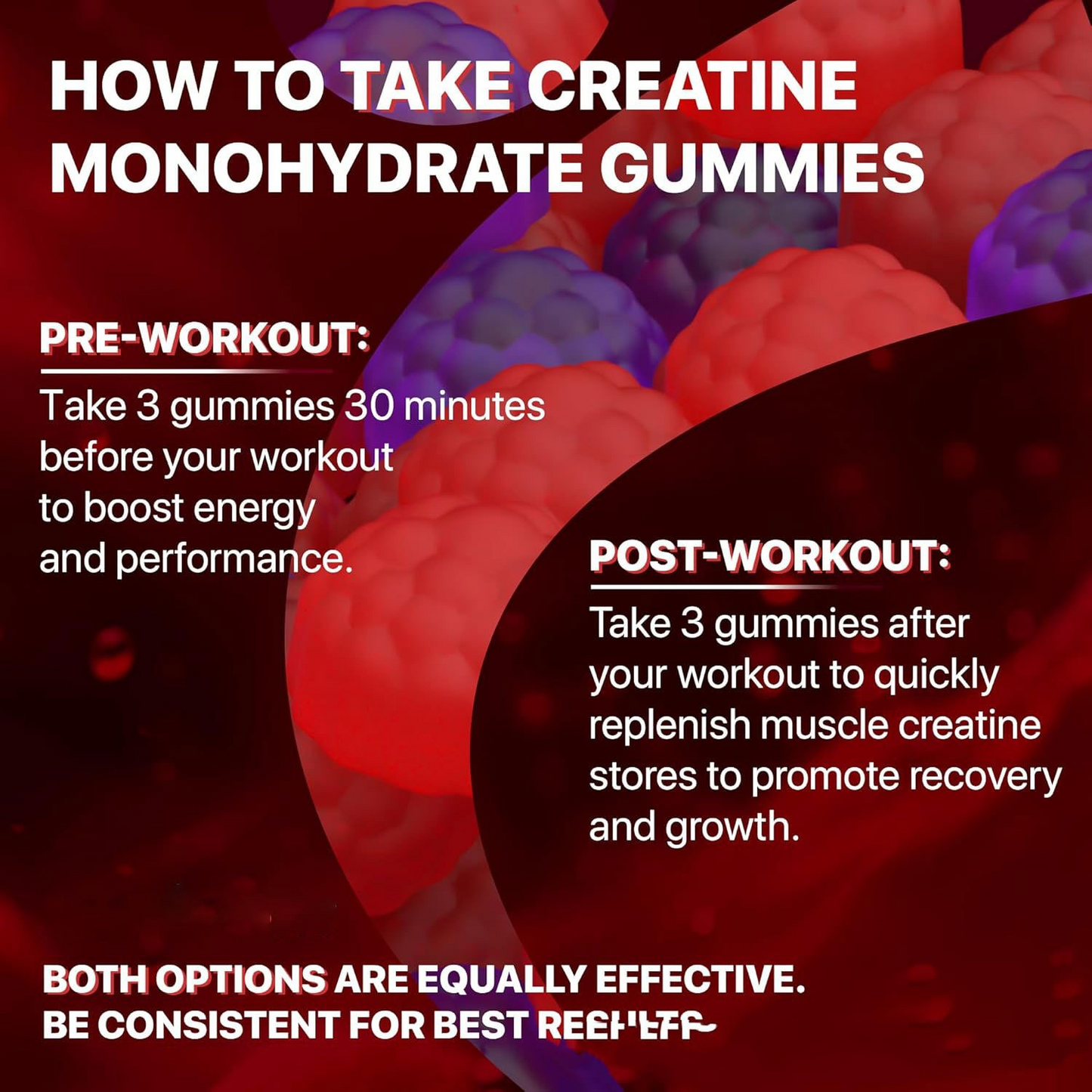 Bonbons gélifiés Muscle Boost
