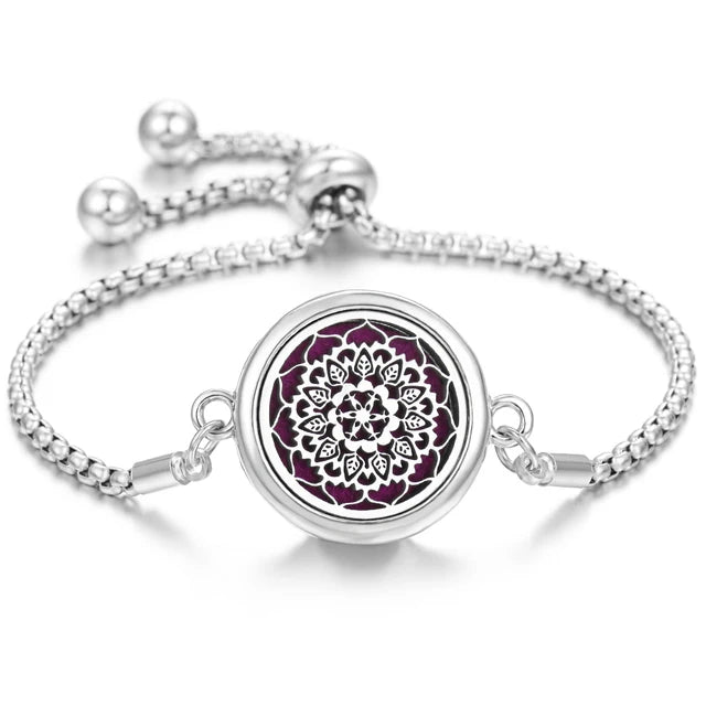 Bracelet à parfum en acier inoxydable