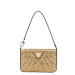 Guess Pochette Strass Or