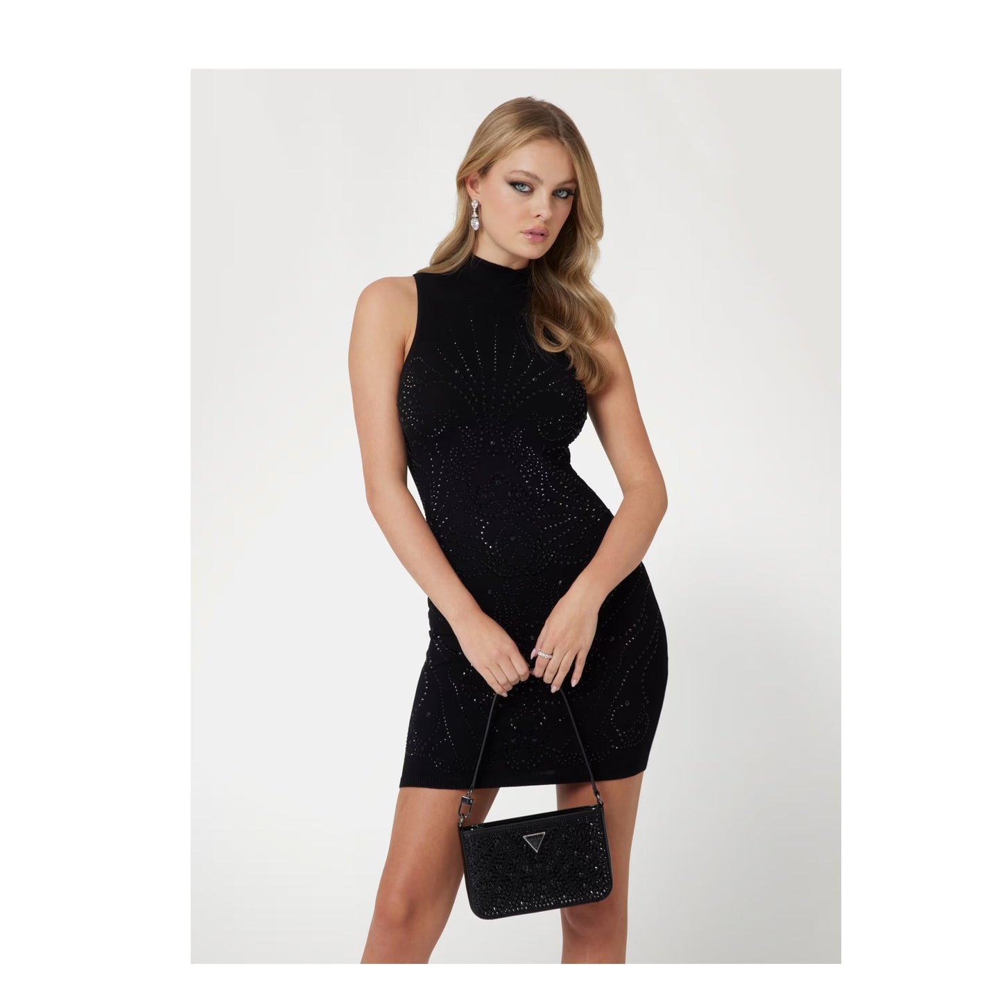 Guess – Pochette Strass Femme