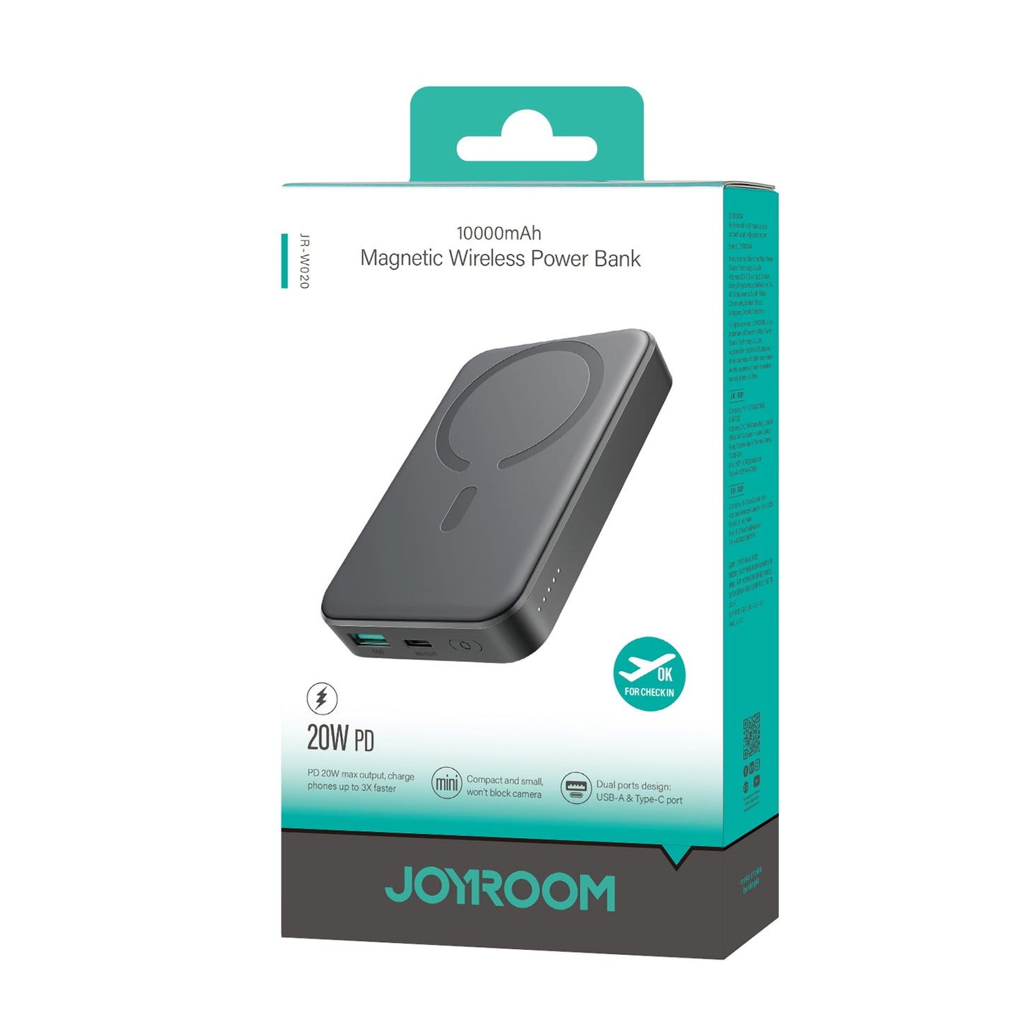 Power Bank Magnétique 10000mAh
