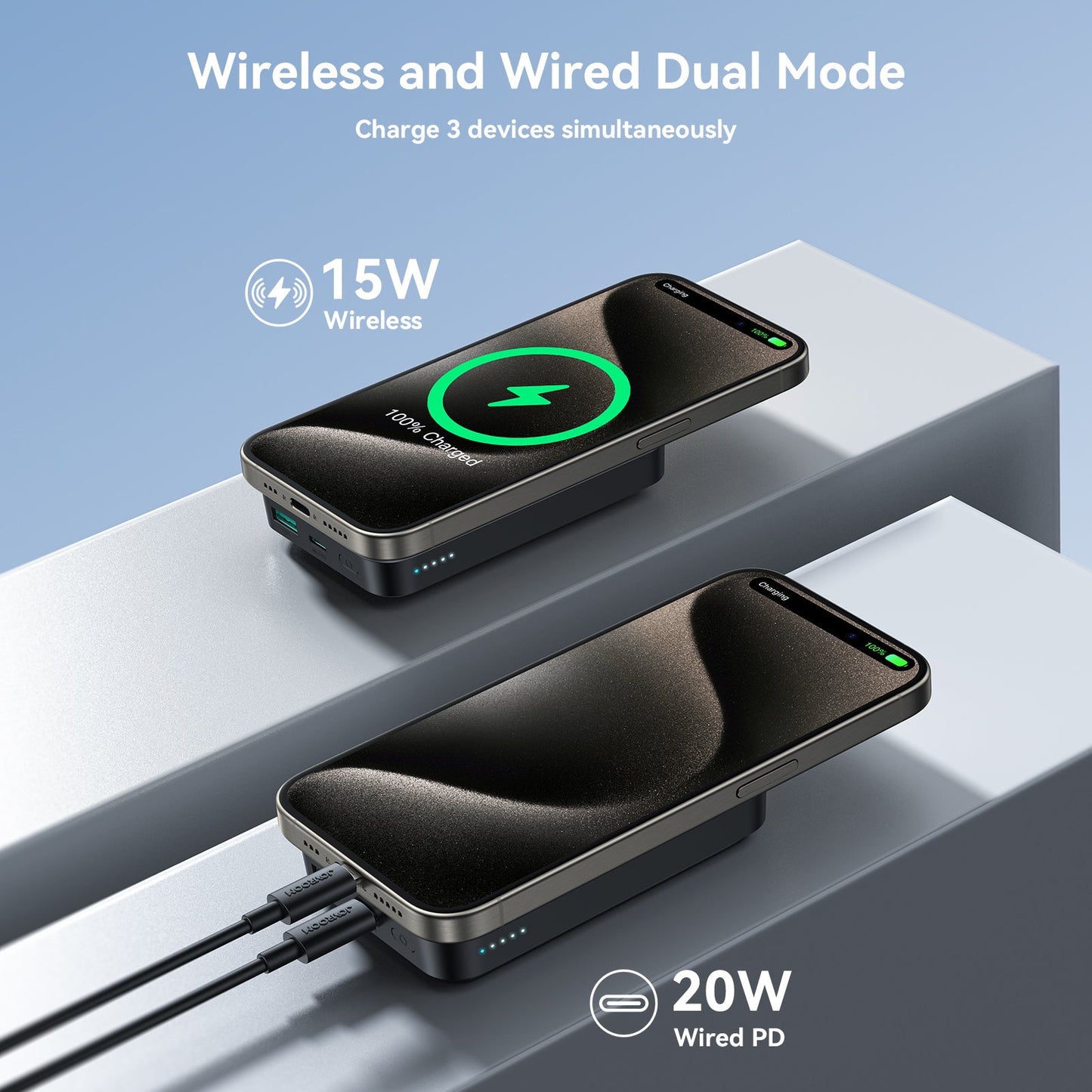 Power Bank Magnétique 10000mAh