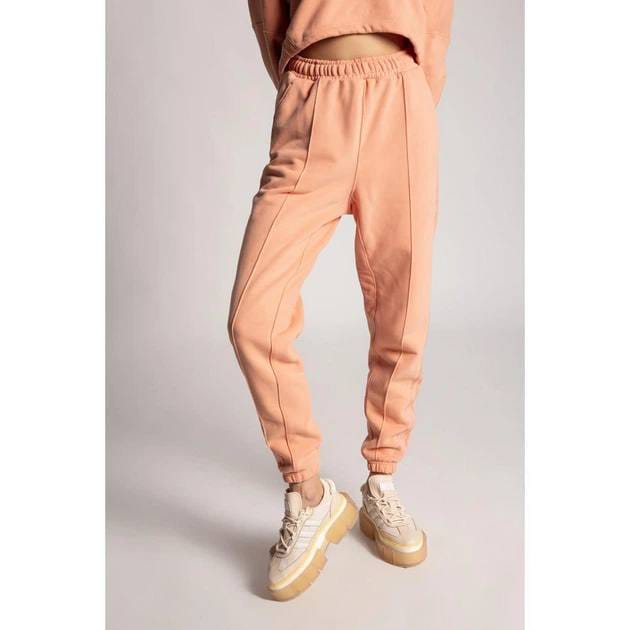 Adidas x IVY PARK – Ensemble Crop Hoodie + Jogging + Banane Rose Saumon Femme