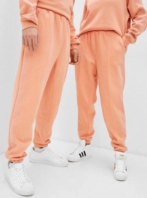 Adidas x IVY PARK – Ensemble Crop Hoodie + Jogging + Banane Rose Saumon Femme