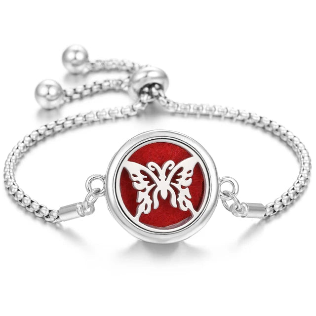 Bracelet à parfum en acier inoxydable