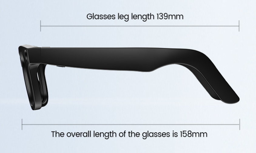 Lunettes intelligentes dotées d'une caméra IA