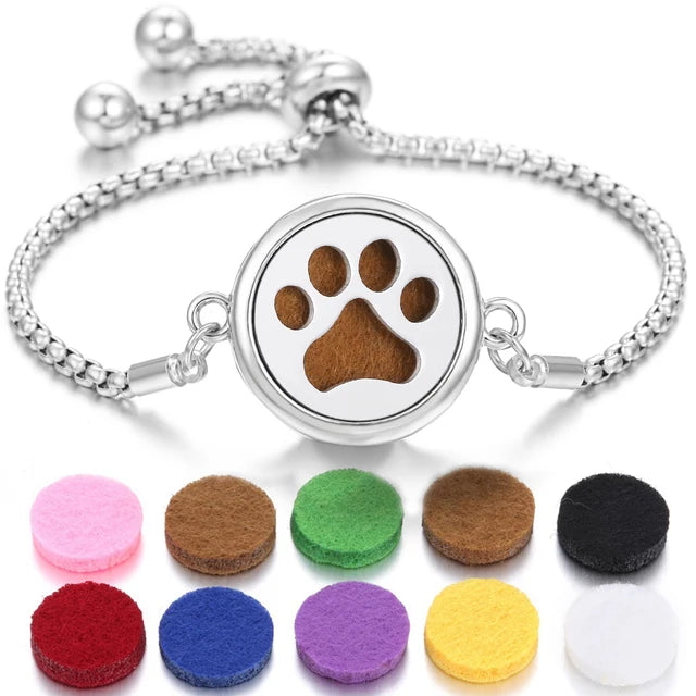 Bracelet à parfum en acier inoxydable