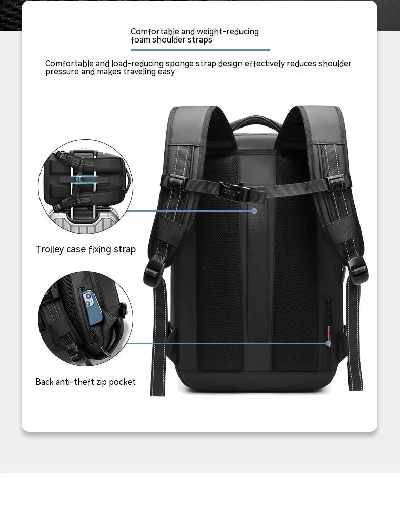 Sac à dos à compression sous vide de grande capacité