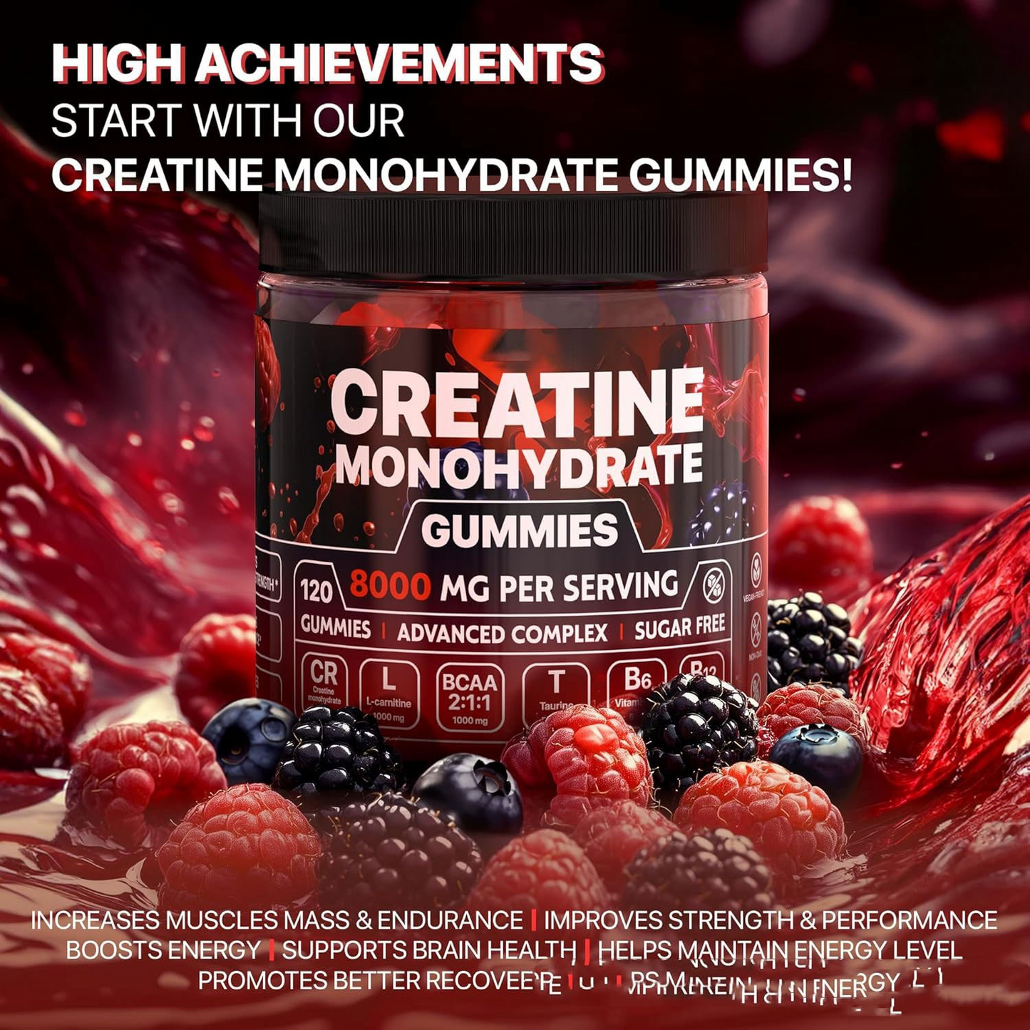 Bonbons gélifiés Muscle Boost