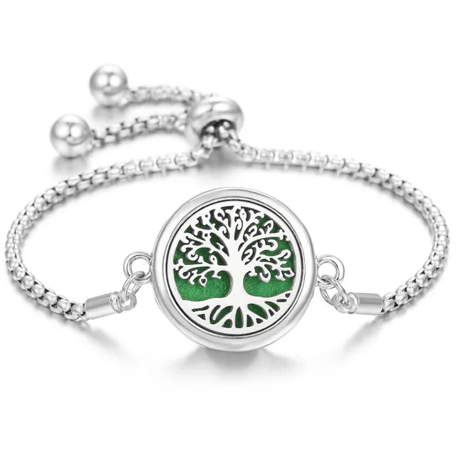 Bracelet à parfum en acier inoxydable