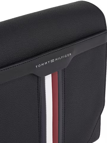 Tommy Hilfiger – Sac Bandoulière Homme Noir Signature