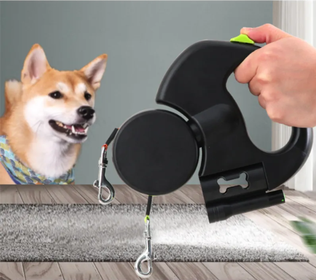Laisse double pour chien « Auto »