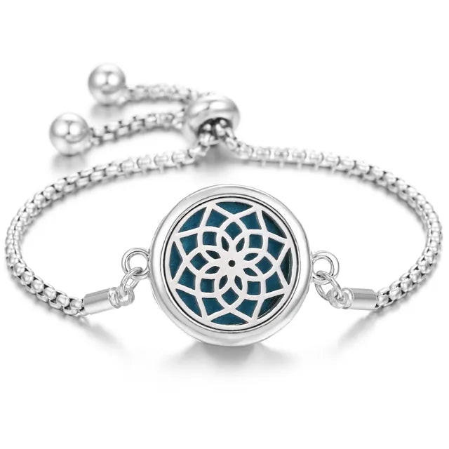 Bracelet à parfum en acier inoxydable