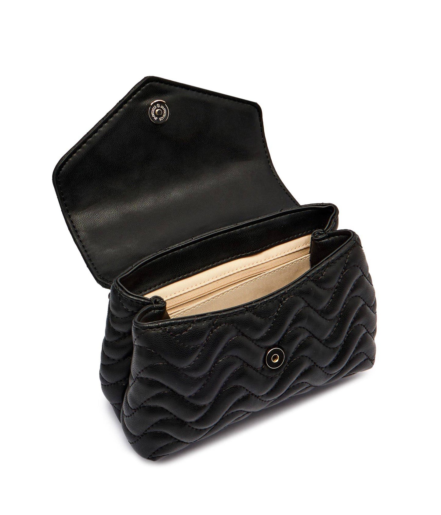 Guess Giully – Sac Bandoulière Matelassé Noir
