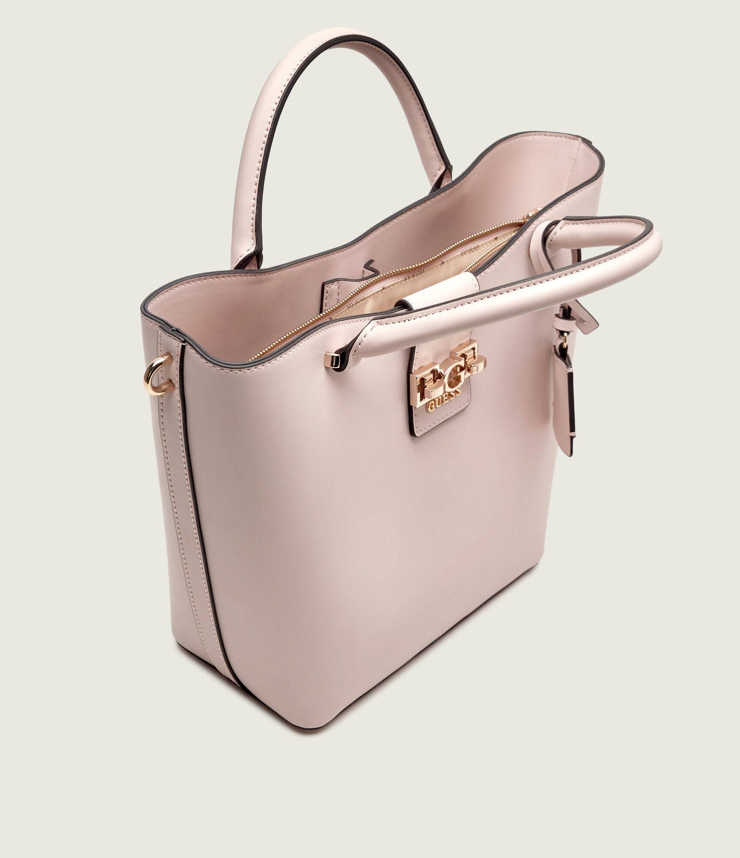 Guess Igi Tote Bag Rose Poudré - Vue ouvert