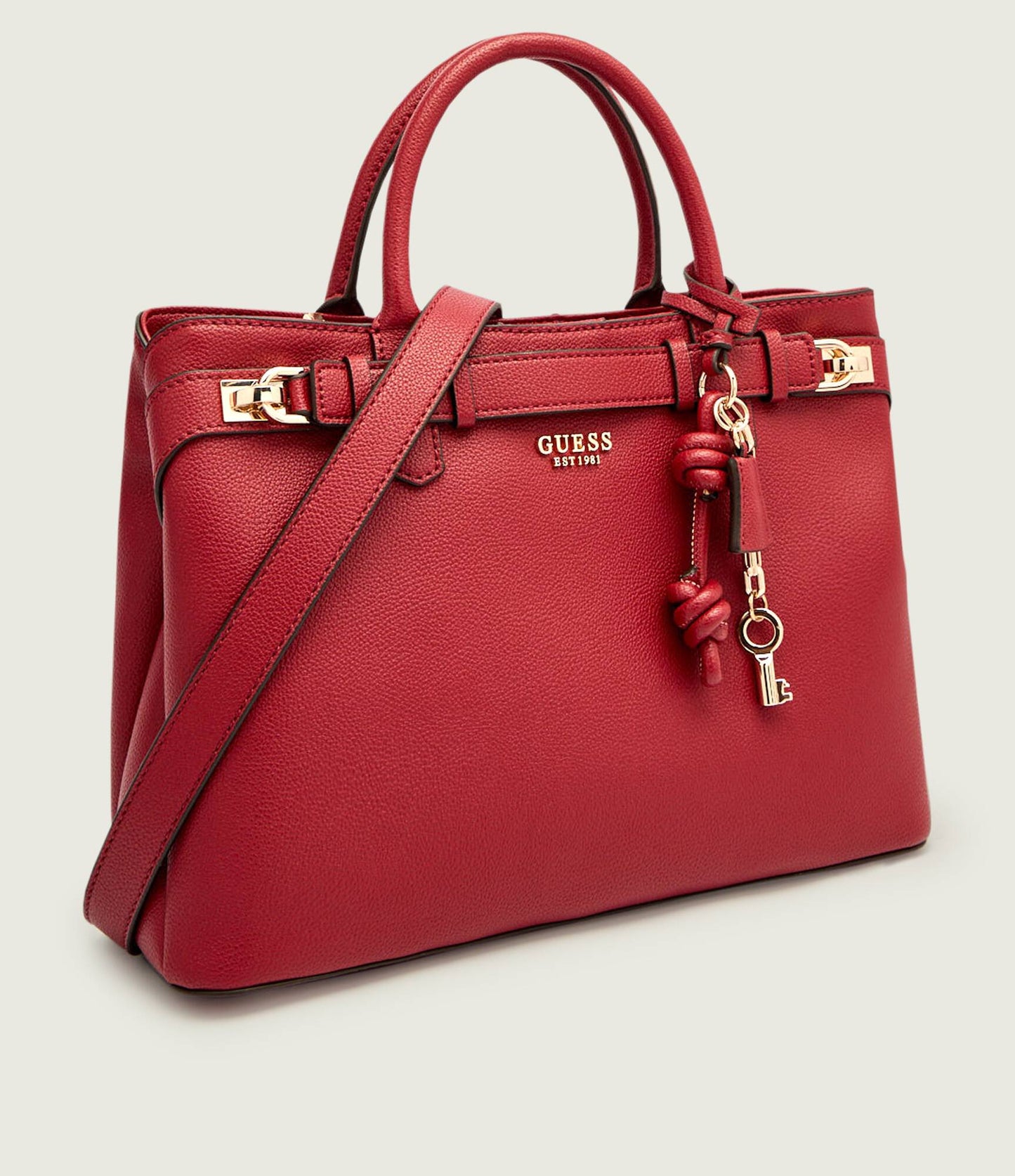 Guess Silvana – Sac à Main Femme Rouge