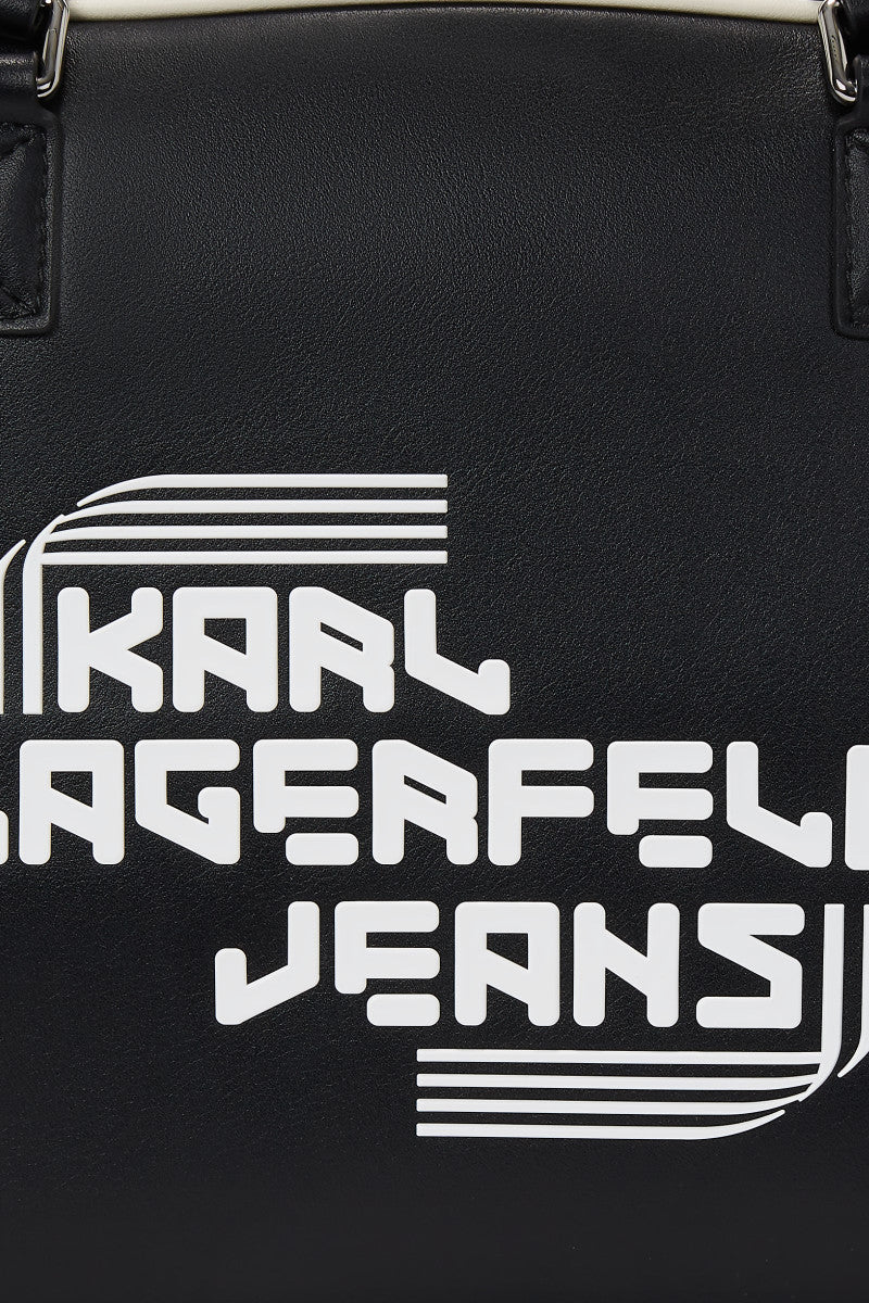 Karl Lagerfeld Jeans – Mini Sac Bowling Rouge Femme