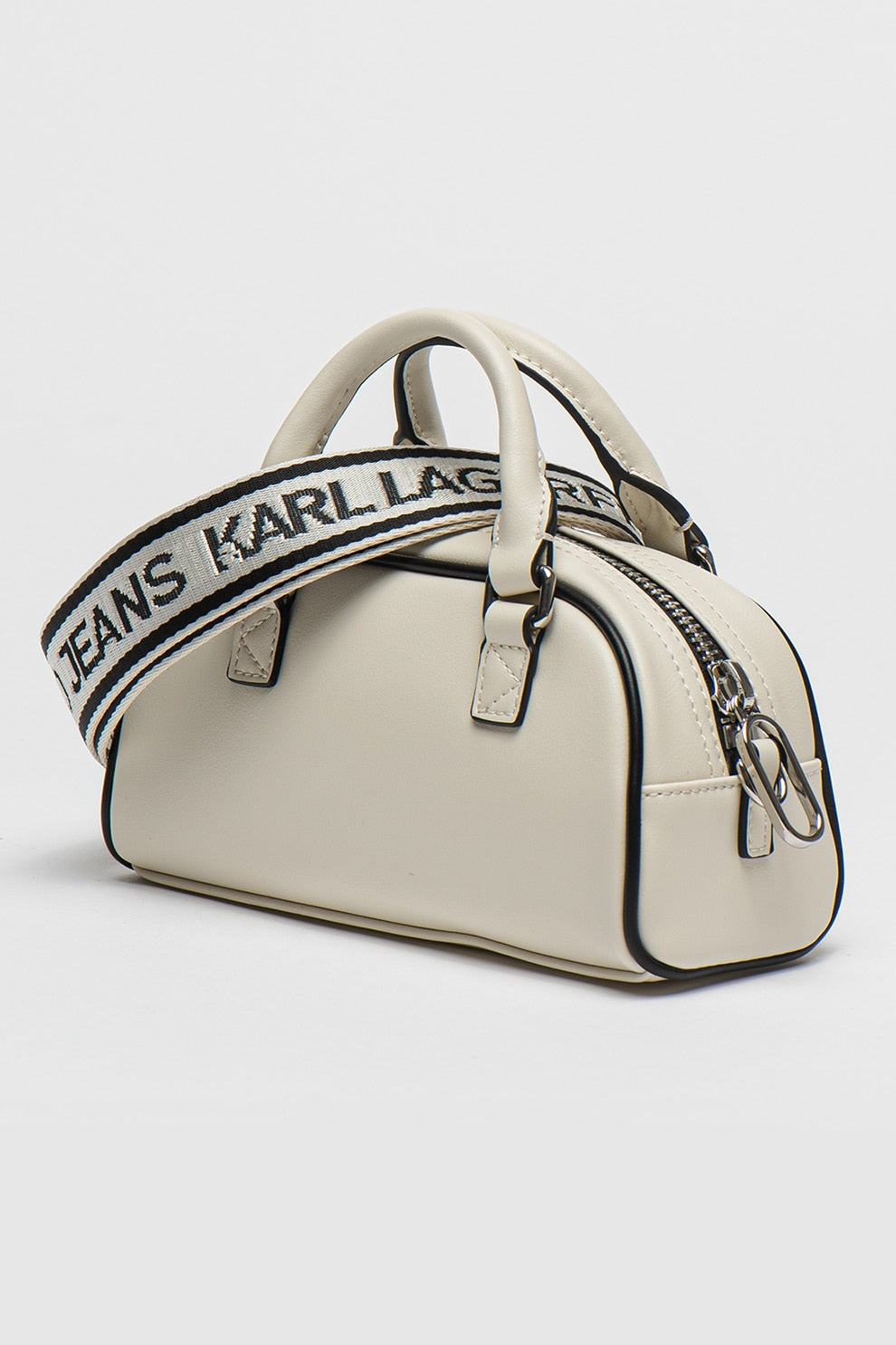 Karl Lagerfeld Jeans – Mini Sac Bowling Rouge Femme