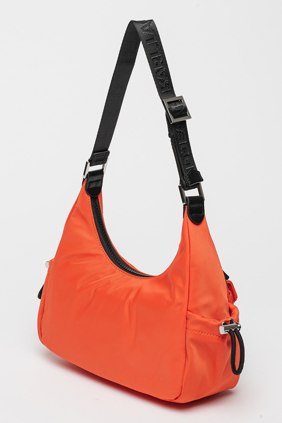 Karl Lagerfeld Jeans – Sac Hobo Utilitaire Nylon Rouge