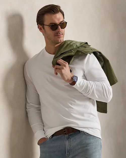 Polo Ralph Lauren – T-Shirt Manches Longues Col Rond Homme