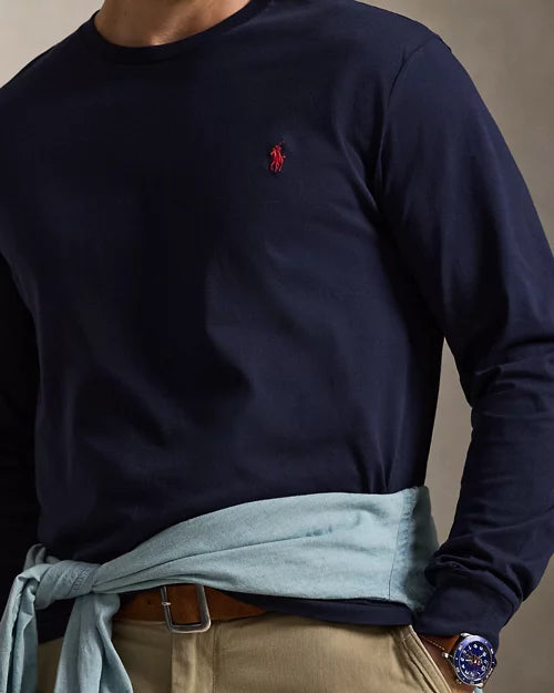 Polo Ralph Lauren – T-Shirt Manches Longues Col Rond Homme