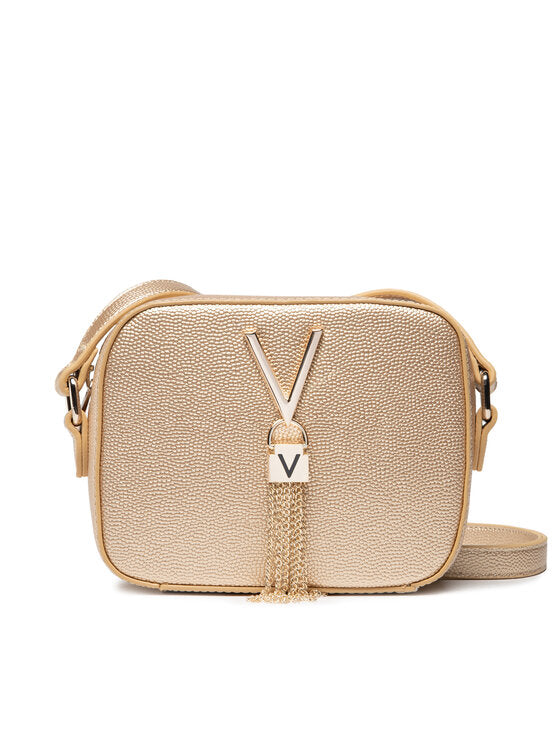 Valentino Bags Sac Bandoulière Doré Métallisé Femme