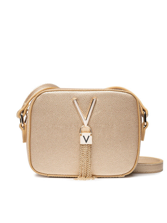 Valentino Bags Sac Bandoulière Doré Métallisé Femme