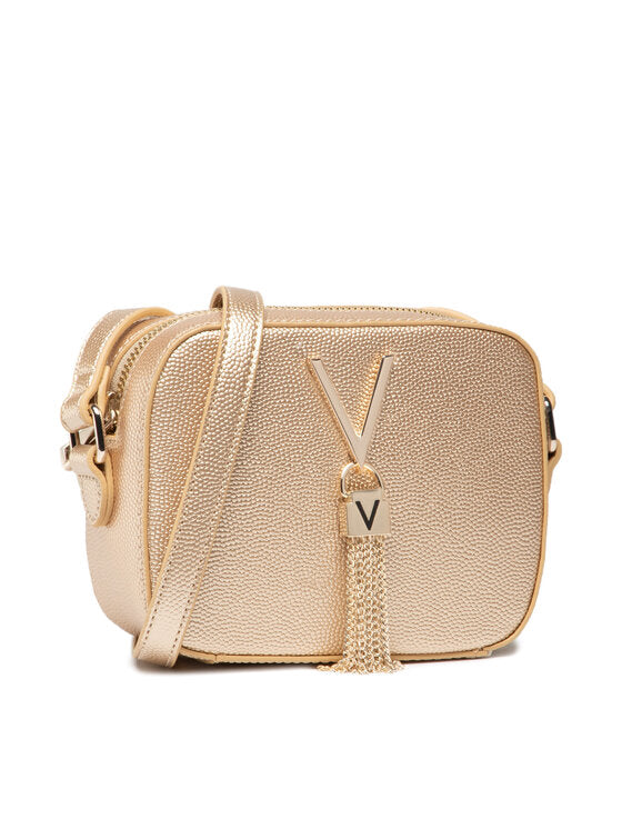 Valentino Bags Sac Bandoulière Doré Métallisé Femme