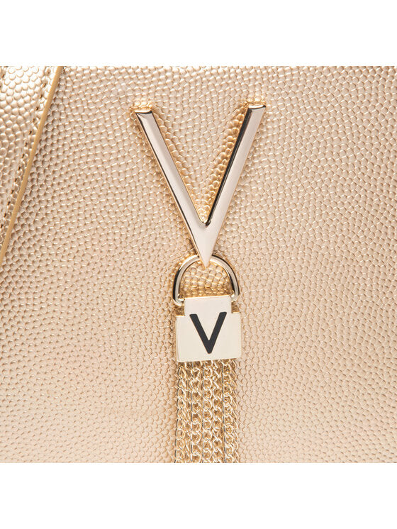 Valentino Bags Sac Bandoulière Doré Métallisé Femme